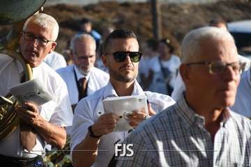 Romería popular, procesión y misa en El Caracol en la despedida de sus fiestas/TA y Francisco Javier Santana.